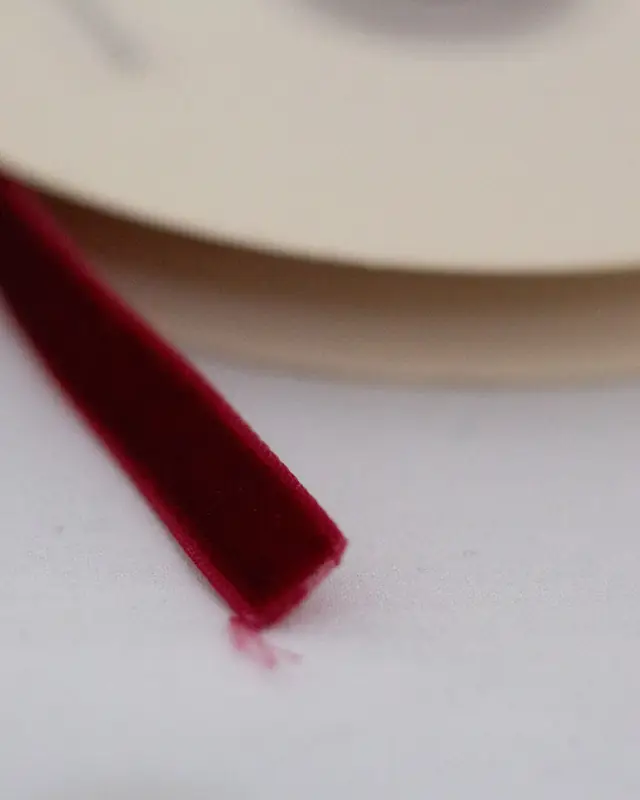 Cinta de terciopelo