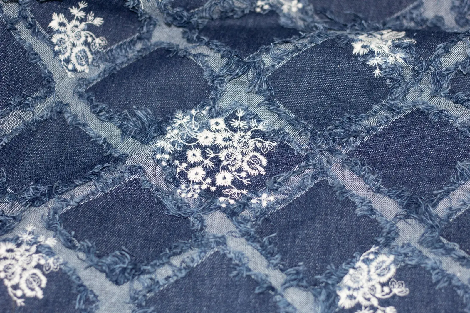 Denim bordado