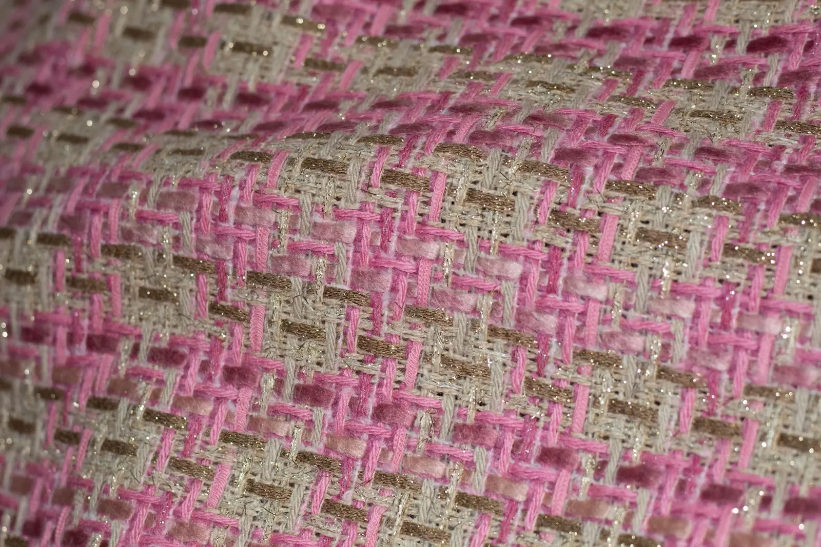 Tweed con lurex