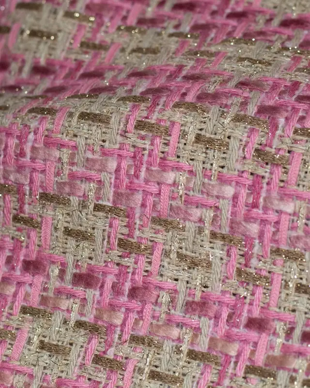 Tweed con lurex