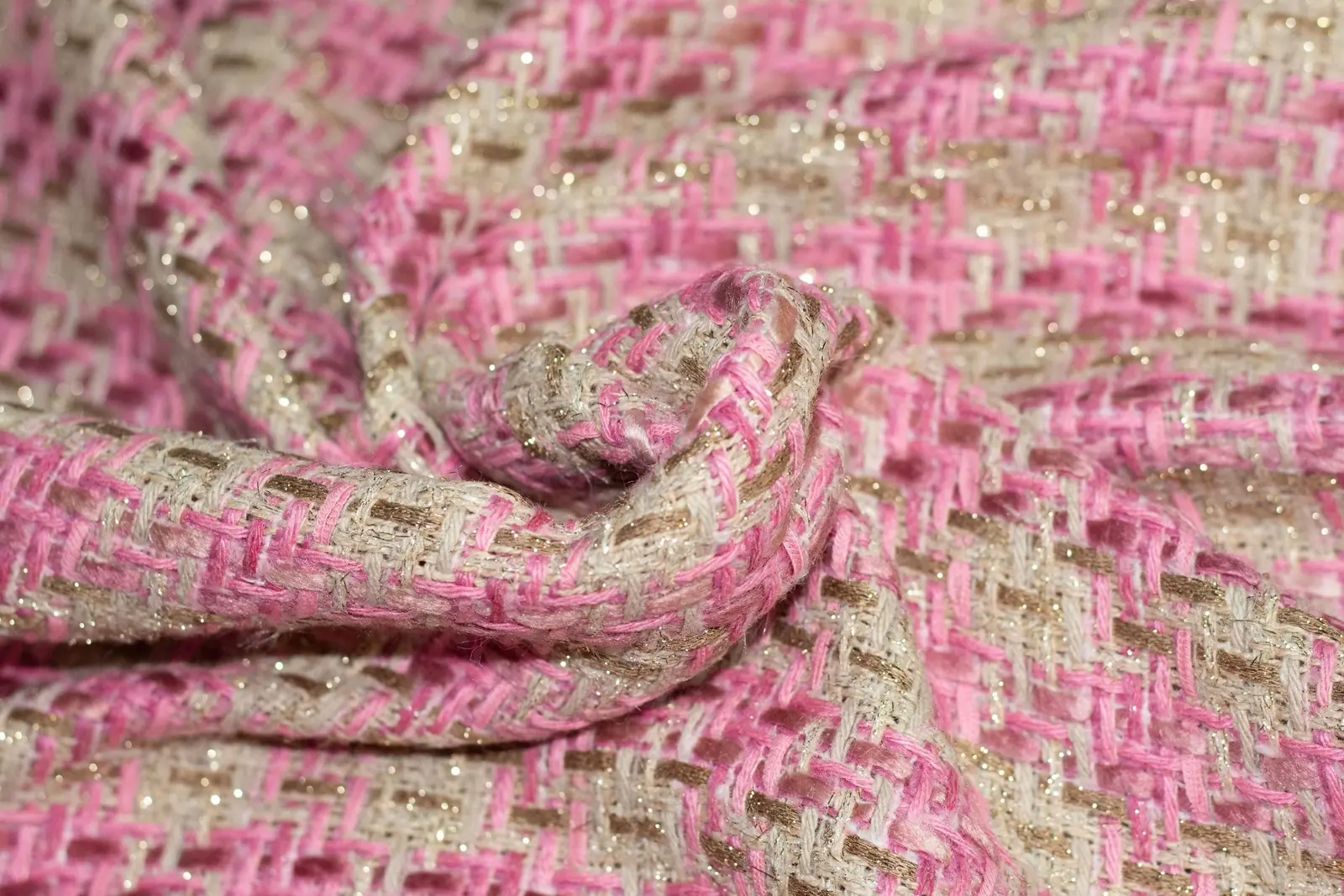Tweed con lurex
