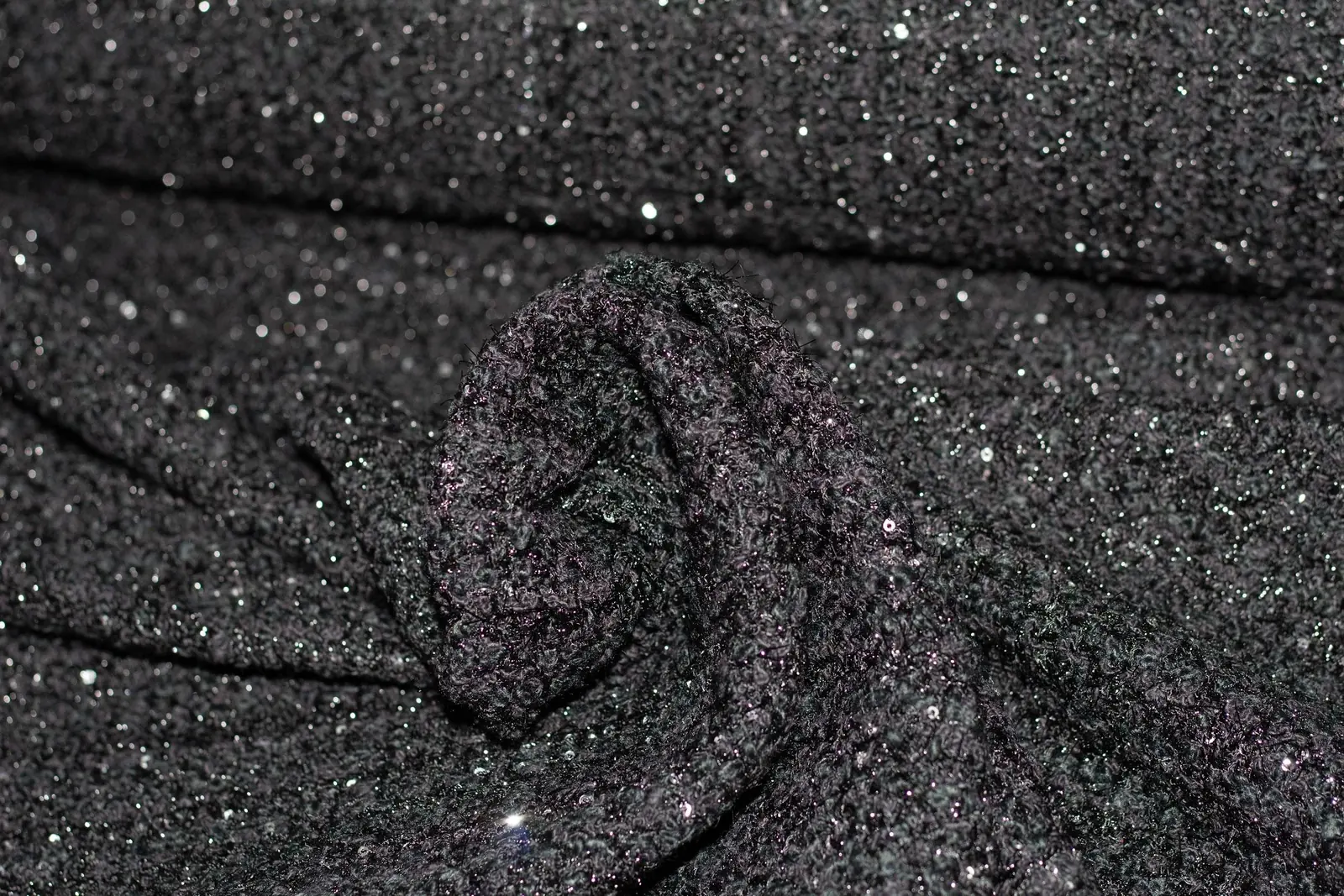 Tweed con lurex